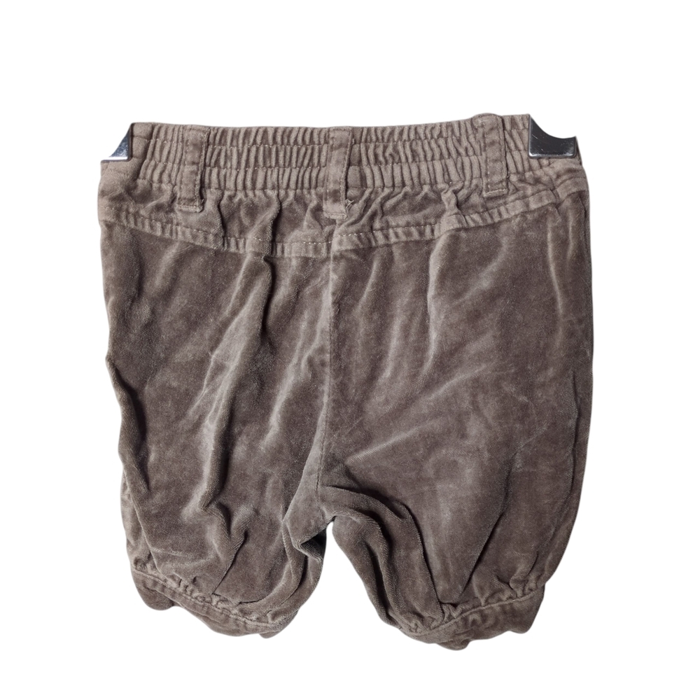 Janie and Jack Brown‎ Velour Knickers Pants Size 6-12 Months - Picture 2 of 5